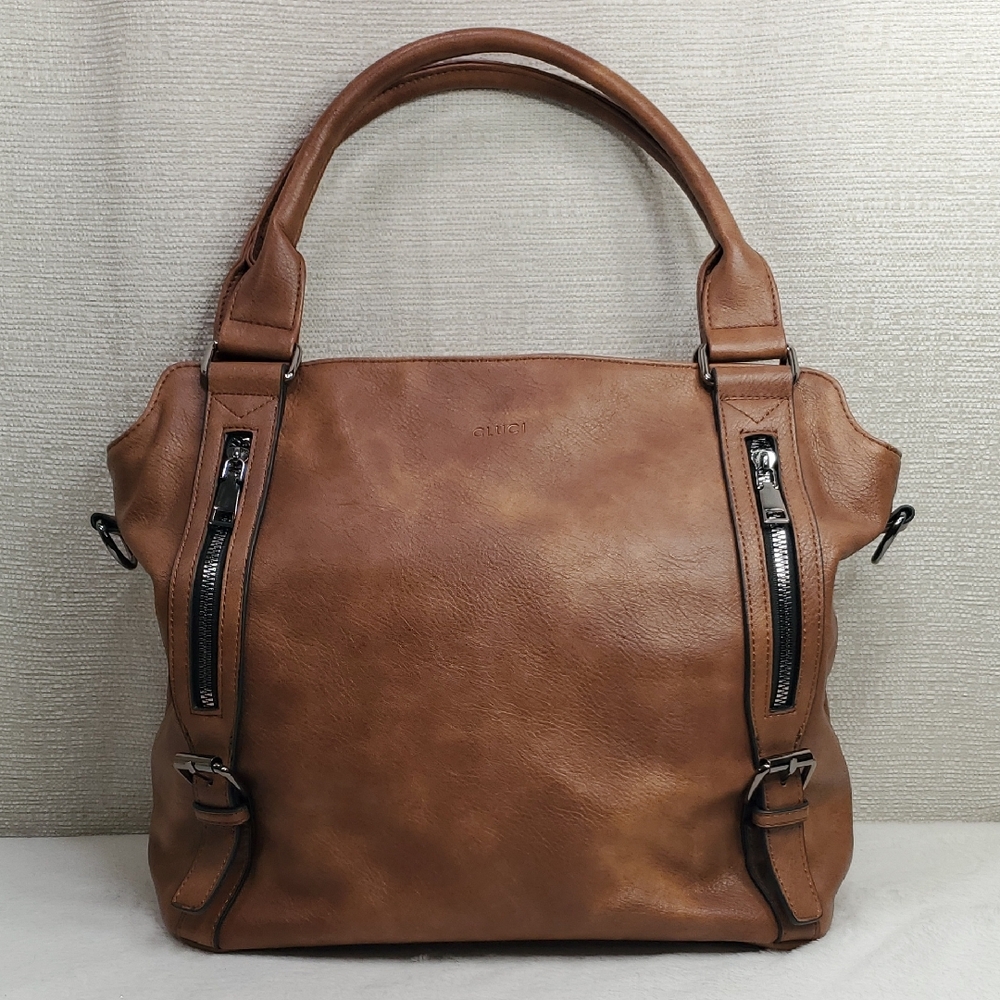 Cluci Vegan Leather Hobo Bag Large Handbags Ladies Purse Shoulder Bag